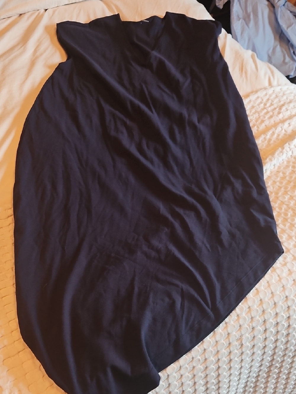 Navy Geneva Dress By Universal Standard.